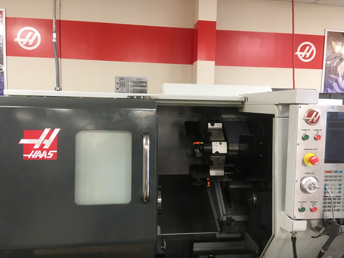 The ST10Y is a 3 Axis Lathe with a 12 Tool changer