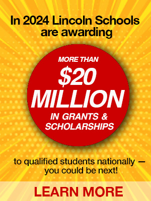 Lincoln Tech 20 Million Scholarship Banner