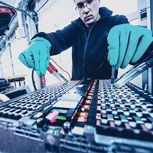 Electric vehicle mechanics must thoroughly understand the safety procedures for working on batteries.