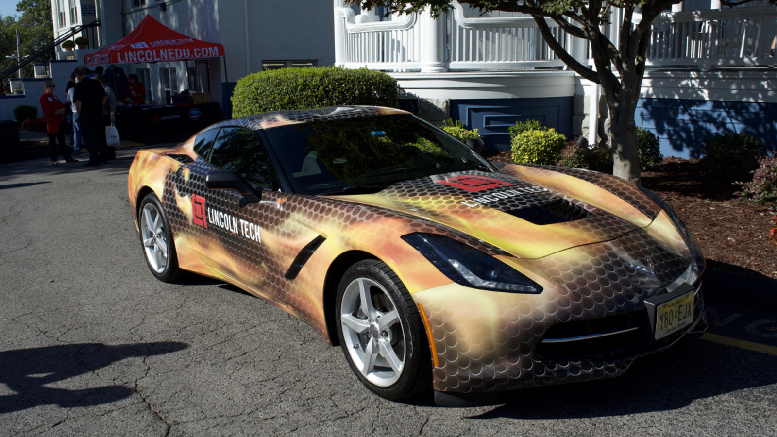 Lincoln Tech's Custom Corvette at Nashville