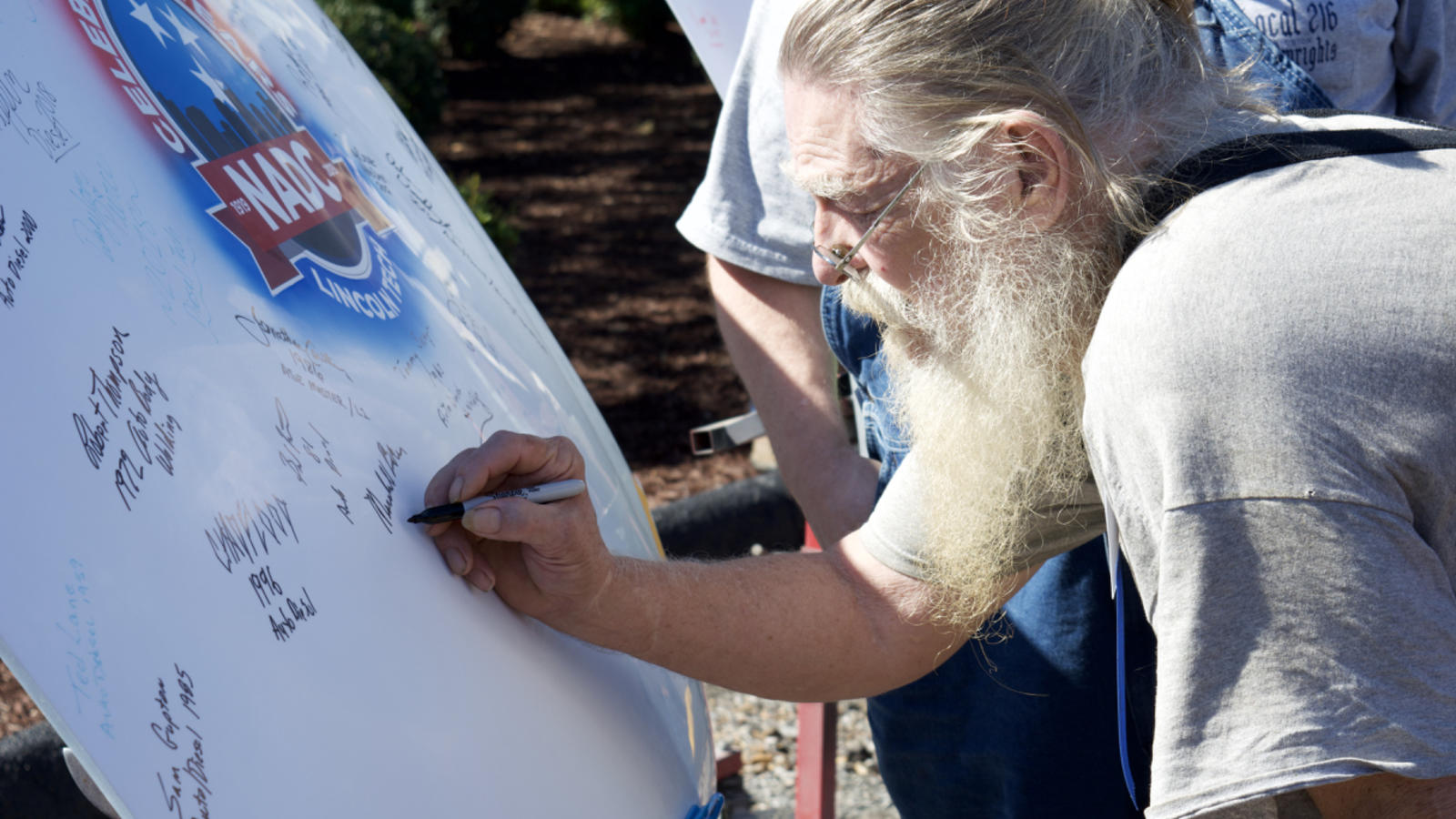 Nashville's 100th anniversary Alumni Hood Signing