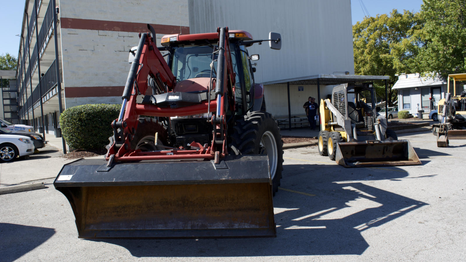 Heavy Equipment displayed at Nashville 100th Anniversary
