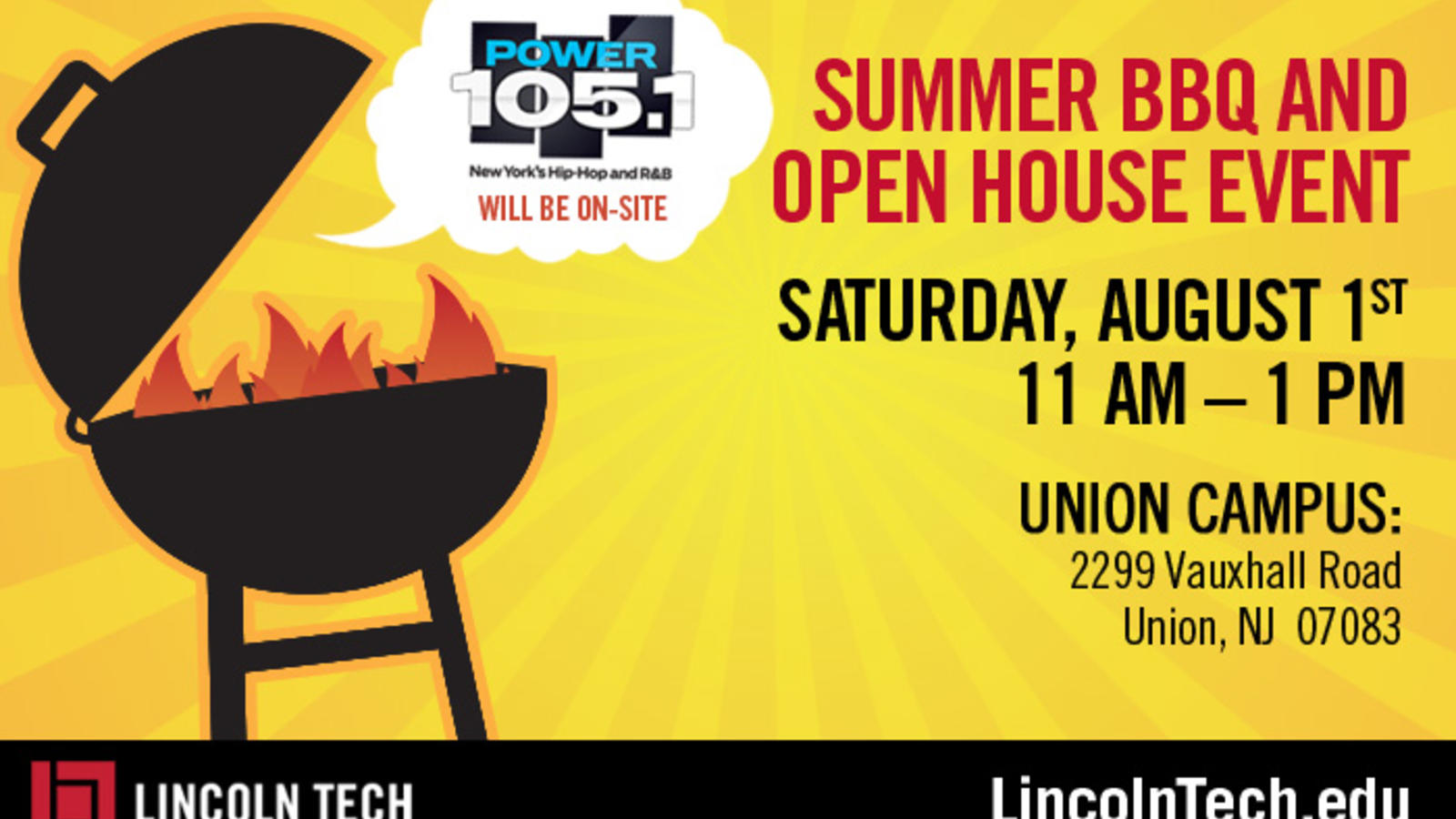 Hungry for a New Career? Summer BBQ at Union, NJ
