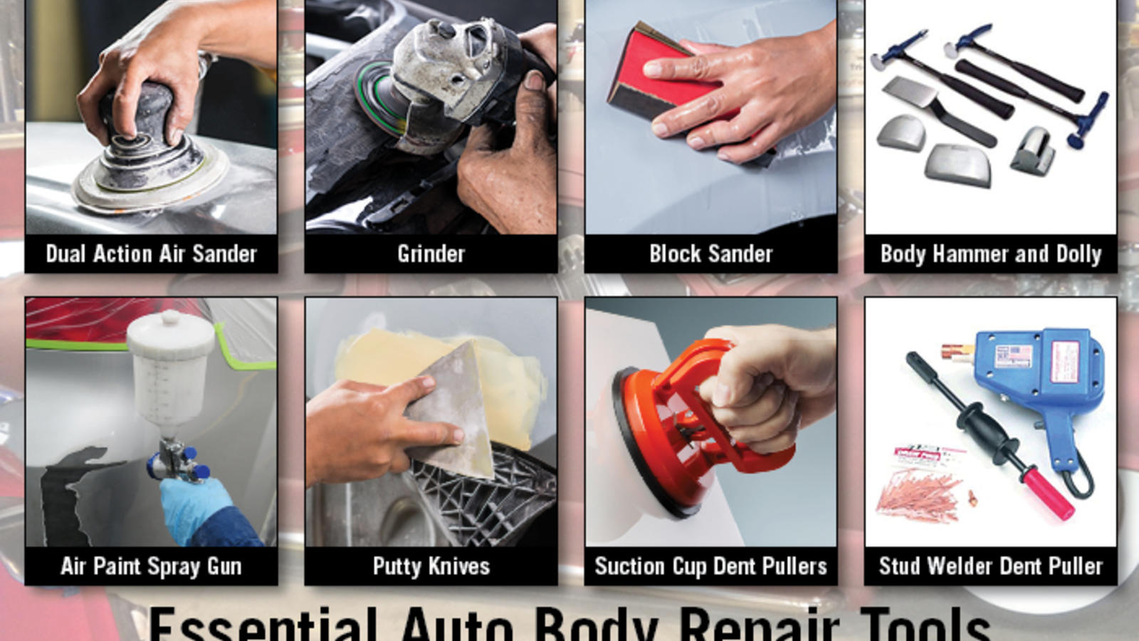 Essential Auto Body Tools Used in the Collision Industry