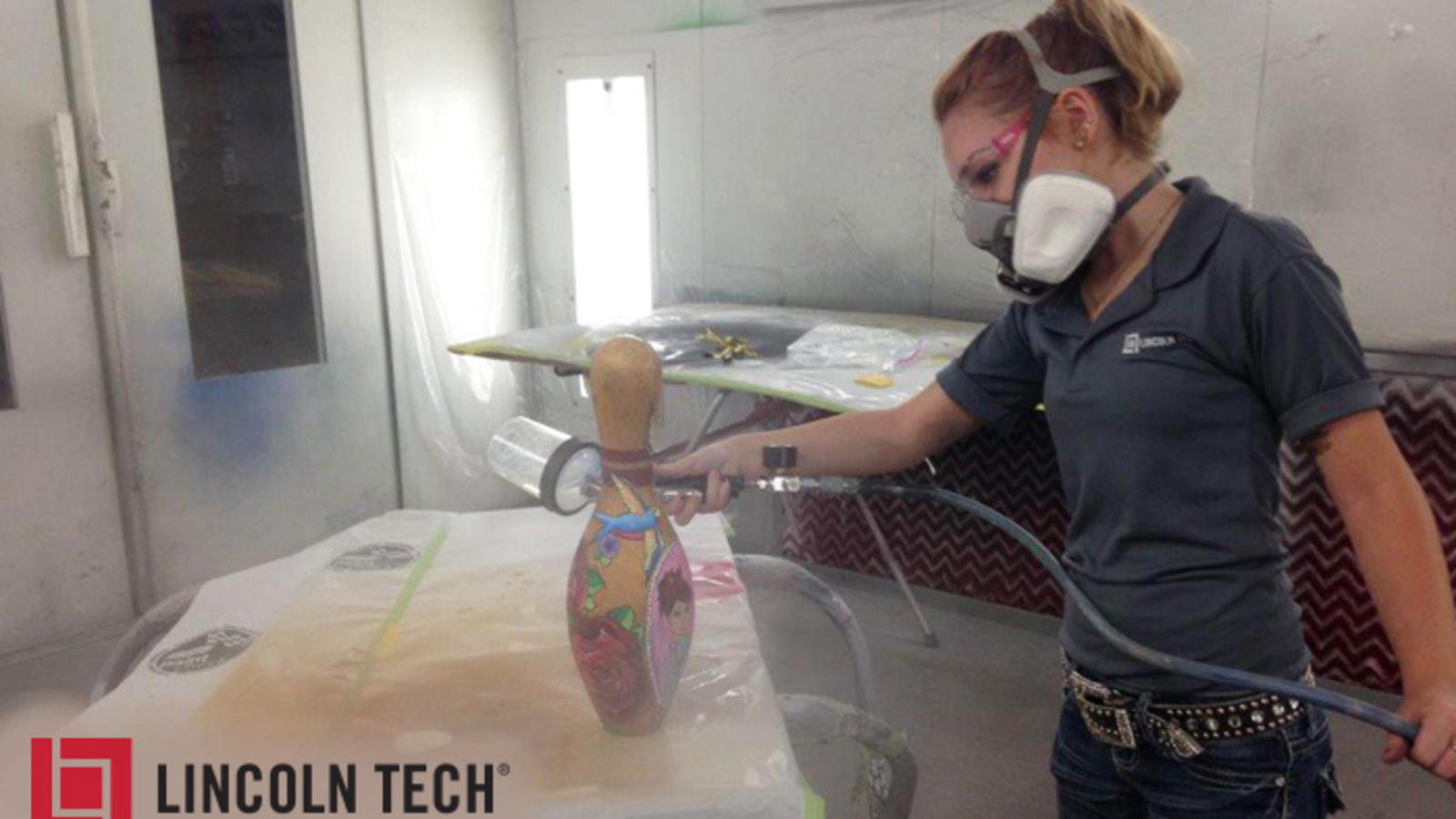 Airbrushing Classes Help Lincoln Tech Student’s Skills Shine