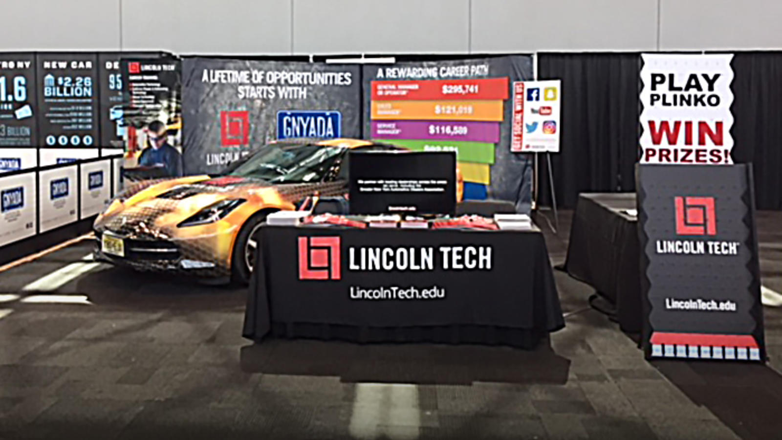 Three Auto Shows in Three Months Lincoln Tech is Firing on All Cylinders