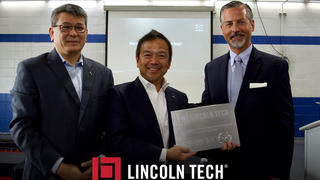 The Mazda corporation has partnered with Lincoln Tech to training new Mazda mechanics at the Queens campus.