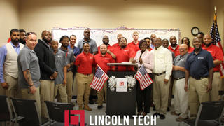 Lincoln Tech Marietta students & instructors Include US Veterans