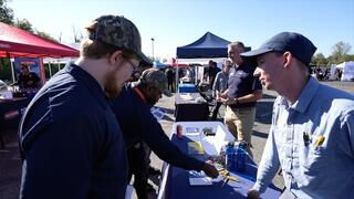 Local and regional employers connected with Lincoln Tech Indianapolis students and graduates during the campus’ October Career Fair.