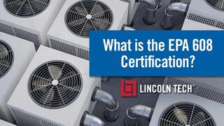 The EPA section 608 is a must-know federal regulation for HVAC technicians to adhere to.