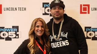 Dina & DJ Envy at the New York Auto Show