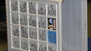 The students' storage locker, bound for the International Space Station