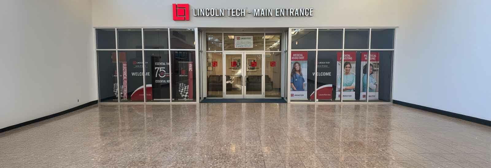 Front view of Lincoln RI campus