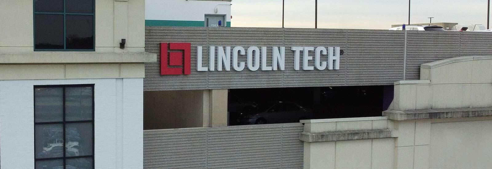 Outside view of the the Paramus Lincoln Tech building.