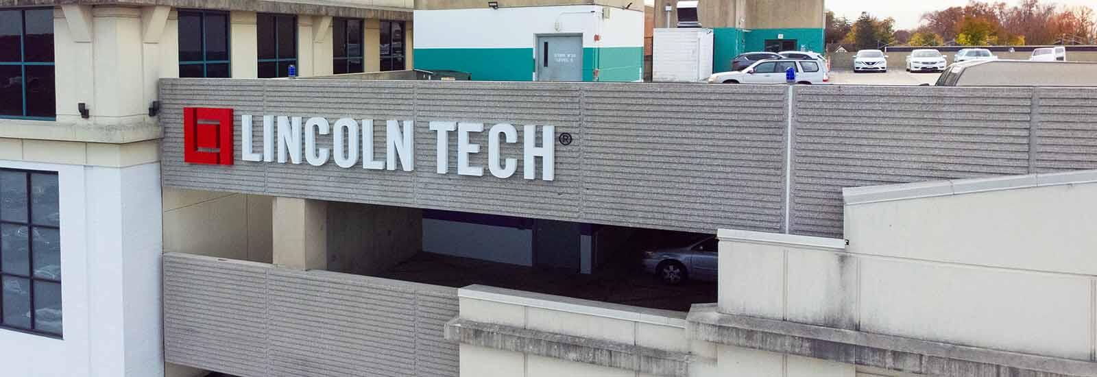 Outside view of the the Paramus Lincoln Tech building.