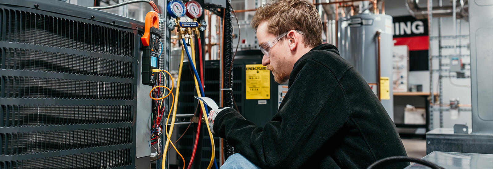 HVAC program at the Mahwah NJ Lincoln Tech campus