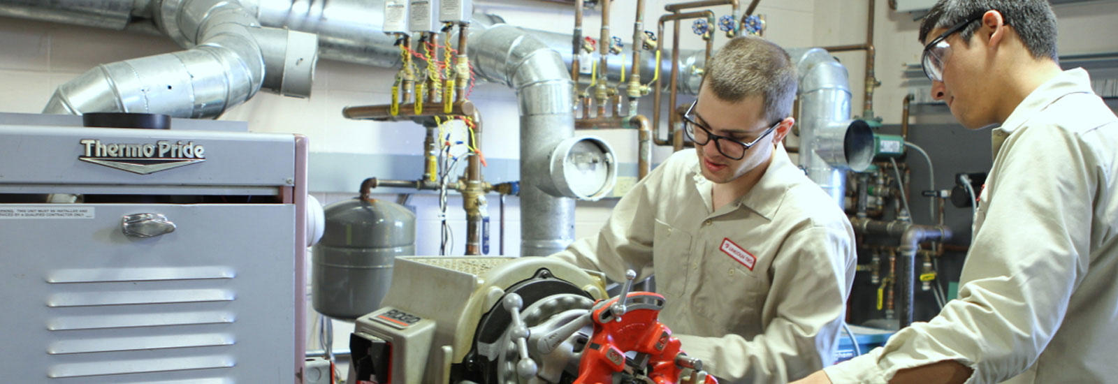 HVAC program at the Mahwah NJ Lincoln Tech campus