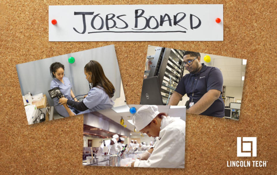 Lincoln tech can train motivated individuals in a variety of well-paying fields.