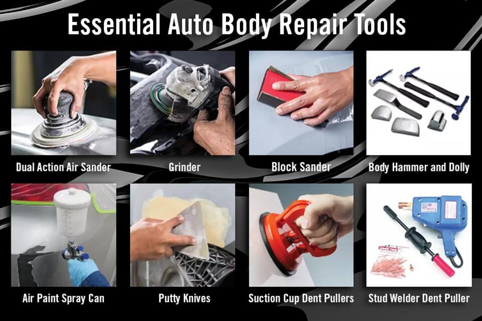 Learn about the essential auto body repair tools of the collision repair industry, and what makes them so important to the auto-body repair professional.