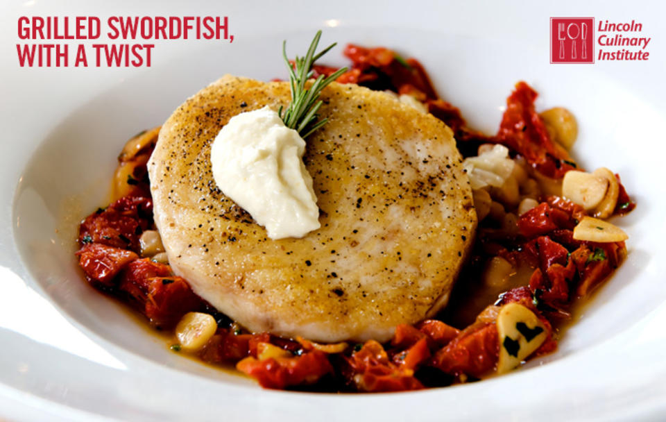 Grilled Swordfish with Connecticut Summer Vegetable Salsa