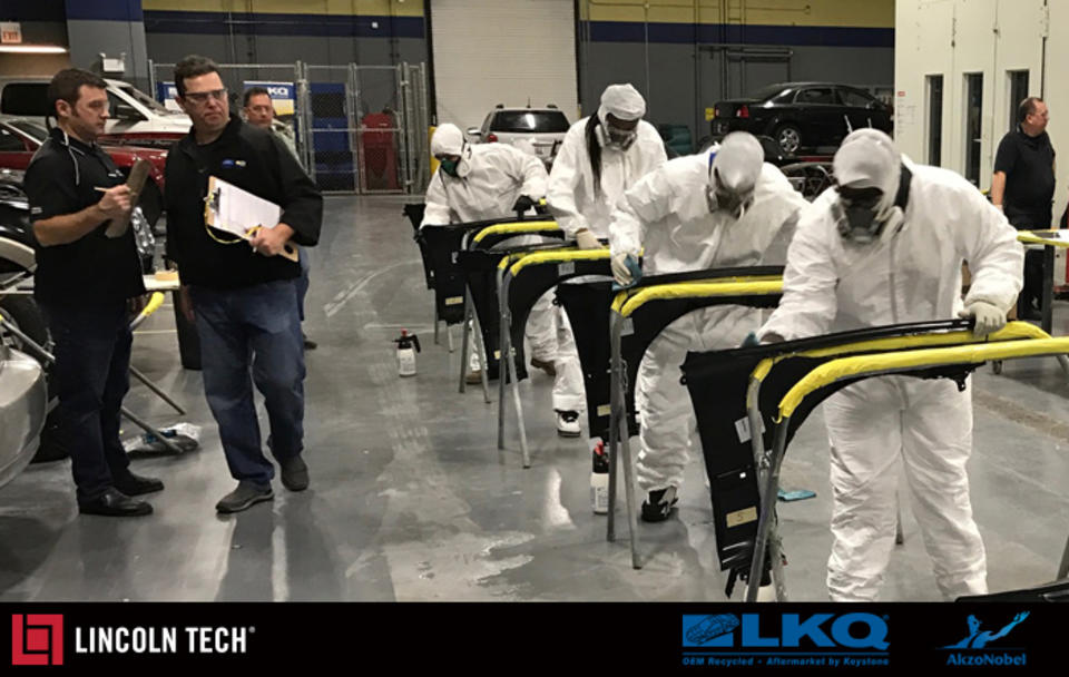 Lincoln Tech hosts auto body repair competition